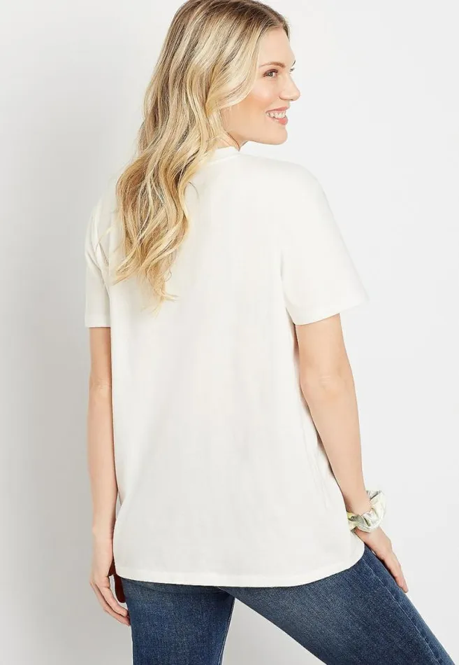 Women Woodstock Oversized Graphic Tee Maurices Tops