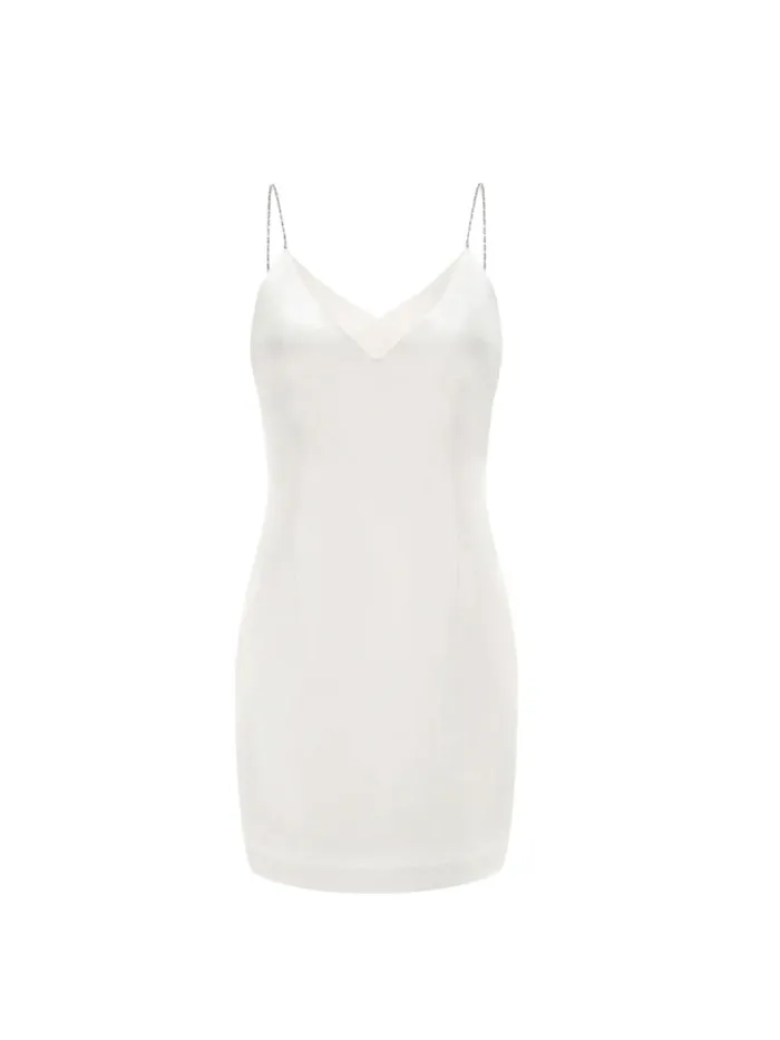 Women Zolene White Mini Dress Nana Jacqueline Bridal