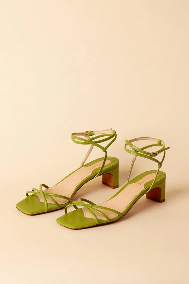 YOLAINE Sandals Nappa Yuca Women Rouje Shoes