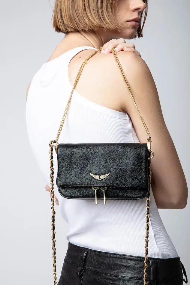 Zadig and Voltaire Bags ROCK NANO GRAINED G 8211 WomenMen Zadig and Voltaire Bags ROCK NANO GRAINED G 8211 WomenMen