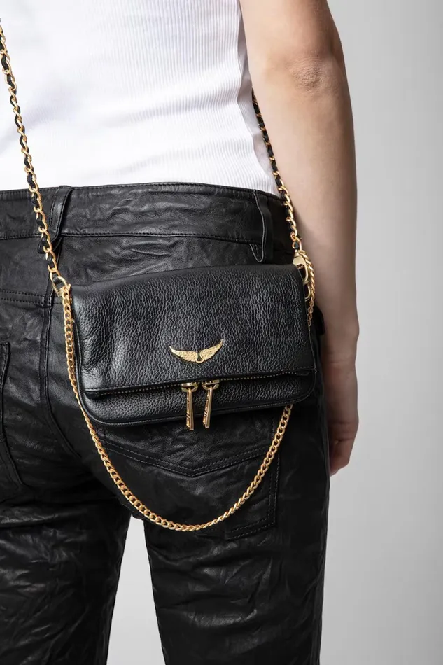 Zadig and Voltaire Bags ROCK NANO GRAINED G 8211 WomenMen Zadig and Voltaire Bags ROCK NANO GRAINED G 8211 WomenMen