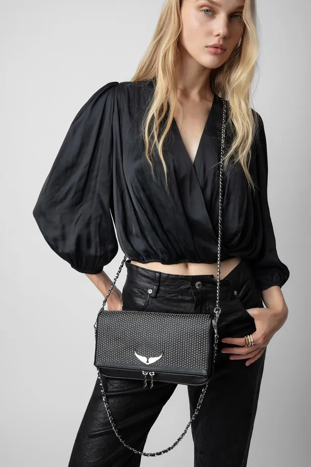 Zadig and Voltaire Bags ROCK PLUMETIS 8211 WomenMen