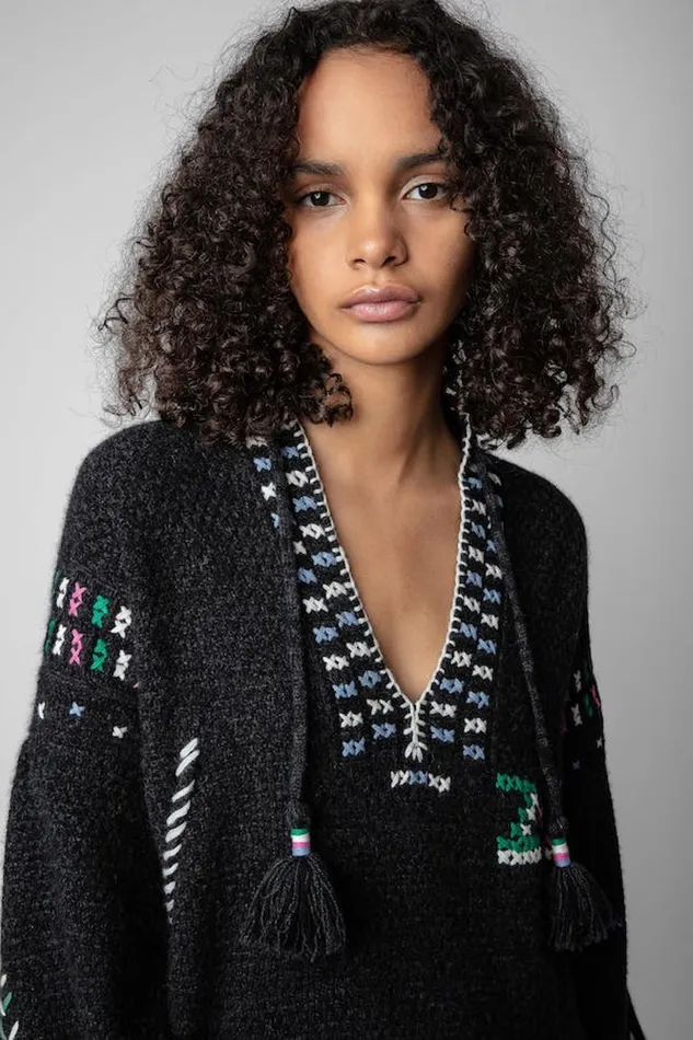 Zadig and Voltaire Dresses ALABAMA WEWS DARK GREY 8211 Women Zadig and Voltaire Dresses ALABAMA WEWS DARK GREY 8211 Women