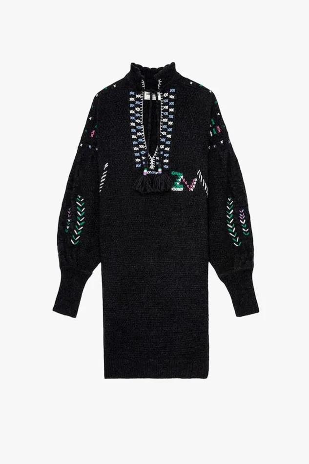 Zadig and Voltaire Dresses ALABAMA WEWS DARK GREY 8211 Women Zadig and Voltaire Dresses ALABAMA WEWS DARK GREY 8211 Women