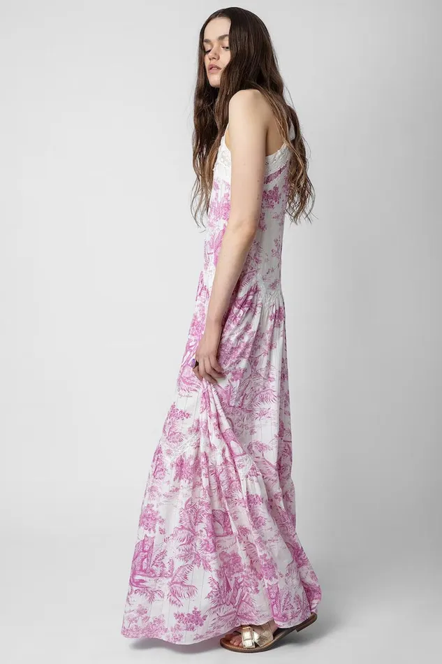 Zadig and Voltaire Dresses RECLOUD DRESS PINK 8211 Women Zadig and Voltaire Dresses RECLOUD DRESS PINK 8211 Women