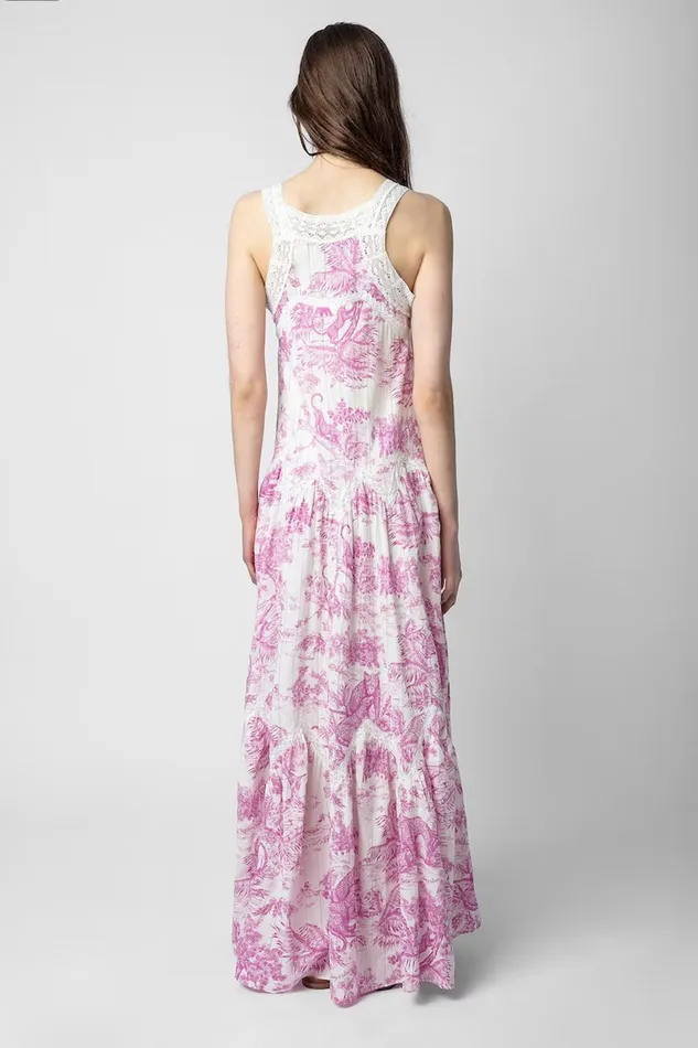 Zadig and Voltaire Dresses RECLOUD DRESS PINK 8211 Women Zadig and Voltaire Dresses RECLOUD DRESS PINK 8211 Women