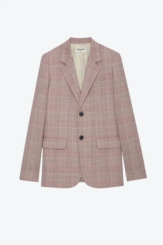 Zadig and Voltaire Jackets VANILLE ZADIG JACKET ROSE 8211 Women Zadig and Voltaire Jackets VANILLE ZADIG JACKET ROSE 8211 Women