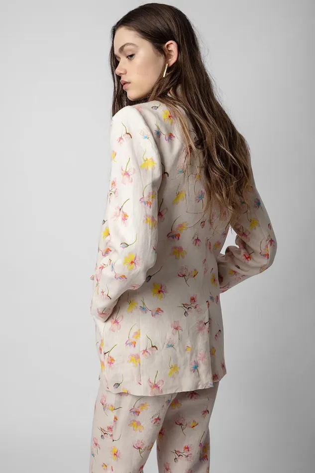 Zadig and Voltaire Jackets VEGY COURTNEY VANILLA 8211 Women Zadig and Voltaire Jackets VEGY COURTNEY VANILLA 8211 Women