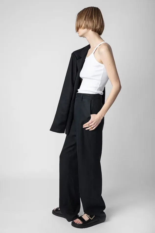Zadig and Voltaire Pants PETER LYOCELL BLACK 8211 Women
