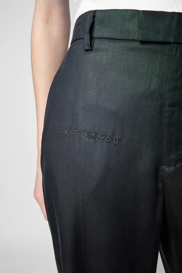 Zadig and Voltaire Pants PETER LYOCELL BLACK 8211 Women Zadig and Voltaire Pants PETER LYOCELL BLACK 8211 Women