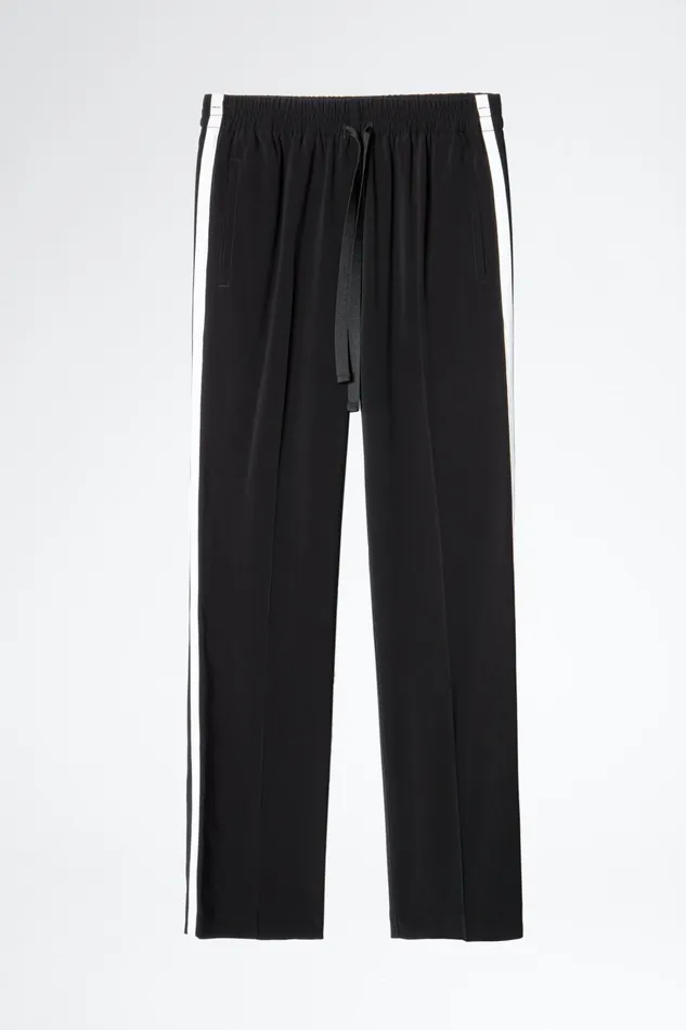 Zadig and Voltaire Pants POMY SIDE BAND PANTS BLACK 8211 Women Zadig and Voltaire Pants POMY SIDE BAND PANTS BLACK 8211 Women