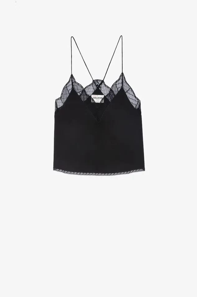 Zadig and Voltaire Shirts and Tops CHRISTY CROP BLACK 8211 Women Zadig and Voltaire Shirts and Tops CHRISTY CROP BLACK 8211 Women