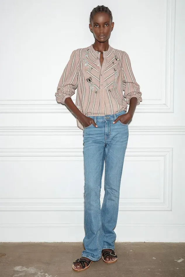 Zadig and Voltaire Shirts and Tops TEDA BROD SHIRT RED 8211 Women Zadig and Voltaire Shirts and Tops TEDA BROD SHIRT RED 8211 Women
