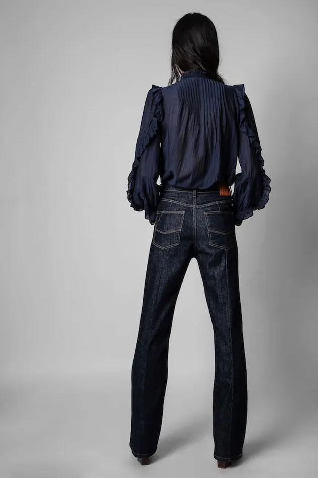 Zadig and Voltaire Shirts and Tops TIMMY BLOUSE N DEEP NAVY 8211 Women Zadig and Voltaire Shirts and Tops TIMMY BLOUSE N DEEP NAVY 8211 Women