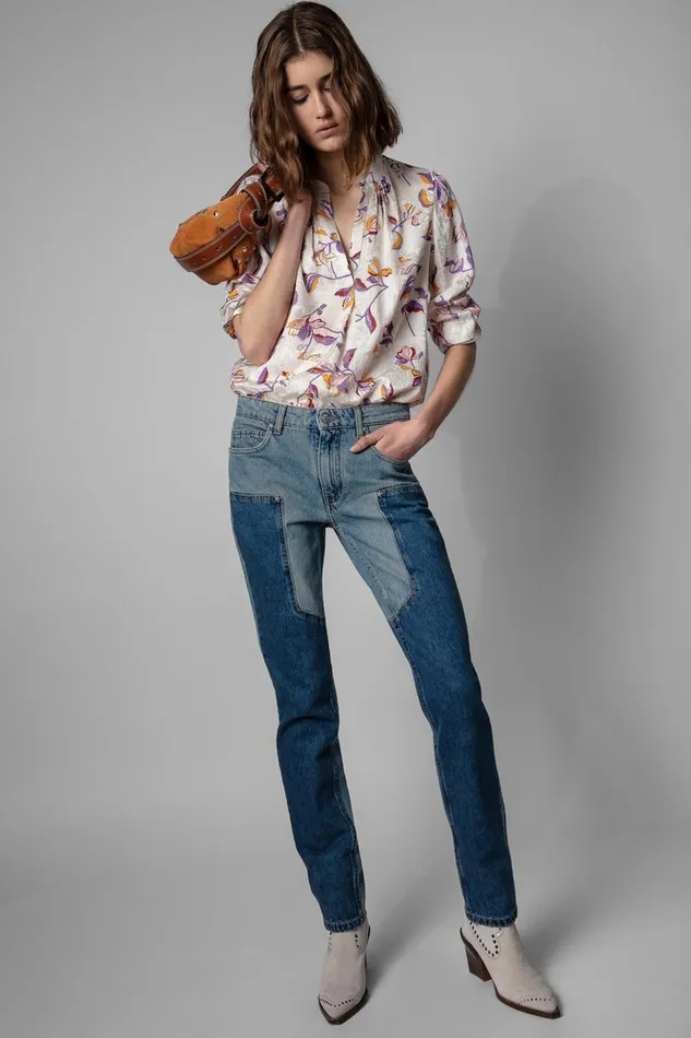 Zadig and Voltaire Shirts and Tops TINK JAC FLOWERS TOILE 8211 Women