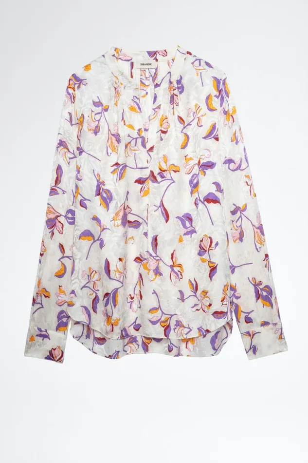 Zadig and Voltaire Shirts and Tops TINK JAC FLOWERS TOILE 8211 Women Zadig and Voltaire Shirts and Tops TINK JAC FLOWERS TOILE 8211 Women