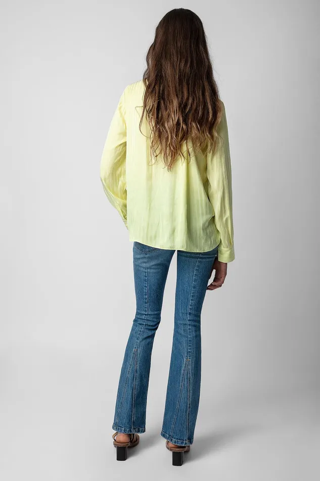 Zadig and Voltaire Shirts and Tops TINK SATIN RAYE LIGHT 8211 Women Zadig and Voltaire Shirts and Tops TINK SATIN RAYE LIGHT 8211 Women