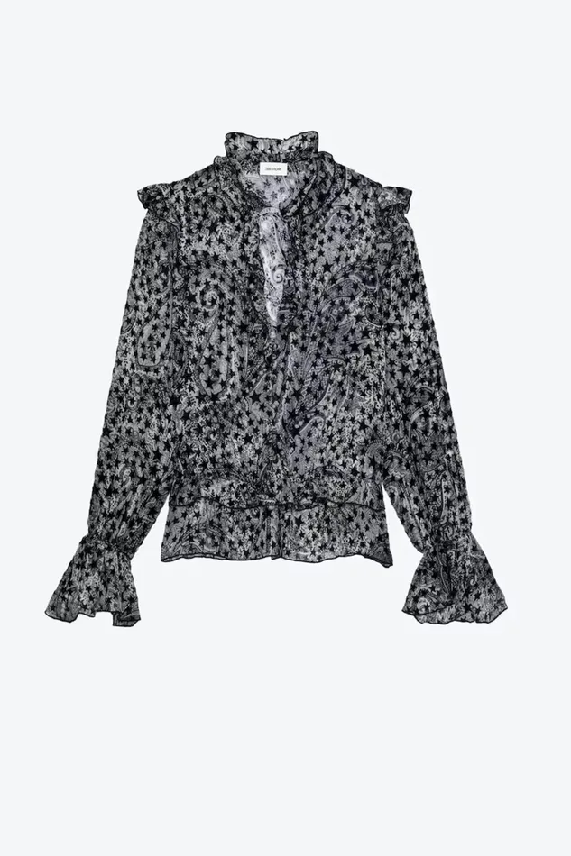 Zadig and Voltaire Shirts and Tops TUYA BLOUSE BLACK 8211 Women Zadig and Voltaire Shirts and Tops TUYA BLOUSE BLACK 8211 Women
