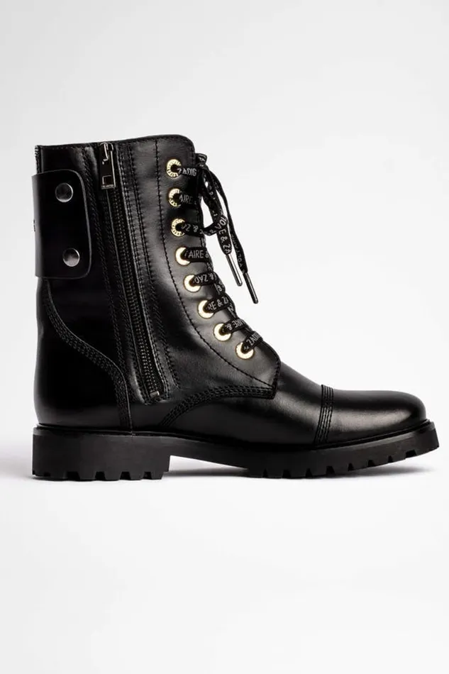Zadig and Voltaire ShoesBoots JOE SIDE PRINT BOOT BLACK 8211 WomenMen Zadig and Voltaire ShoesBoots JOE SIDE PRINT BOOT BLACK 8211 WomenMen