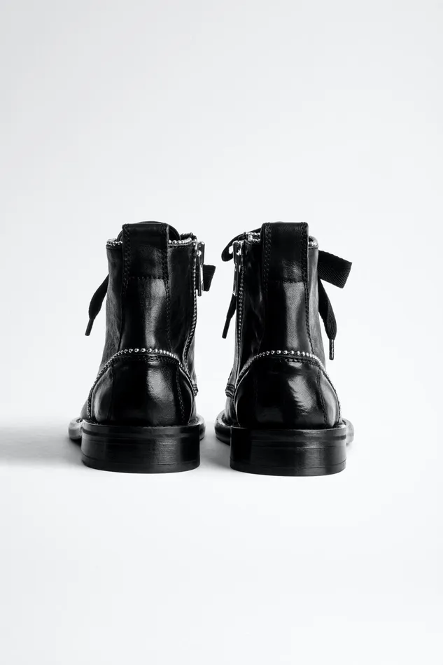Zadig and Voltaire ShoesBoots LAUREEN STUDDED BOOT BLACK 8211 WomenMen Zadig and Voltaire ShoesBoots LAUREEN STUDDED BOOT BLACK 8211 WomenMen