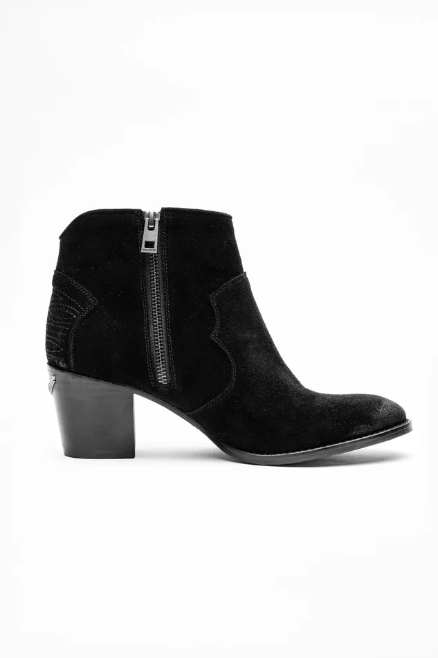 Zadig and Voltaire ShoesBoots MOLLY SUEDE SHOES NOIR 8211 WomenMen Zadig and Voltaire ShoesBoots MOLLY SUEDE SHOES NOIR 8211 WomenMen