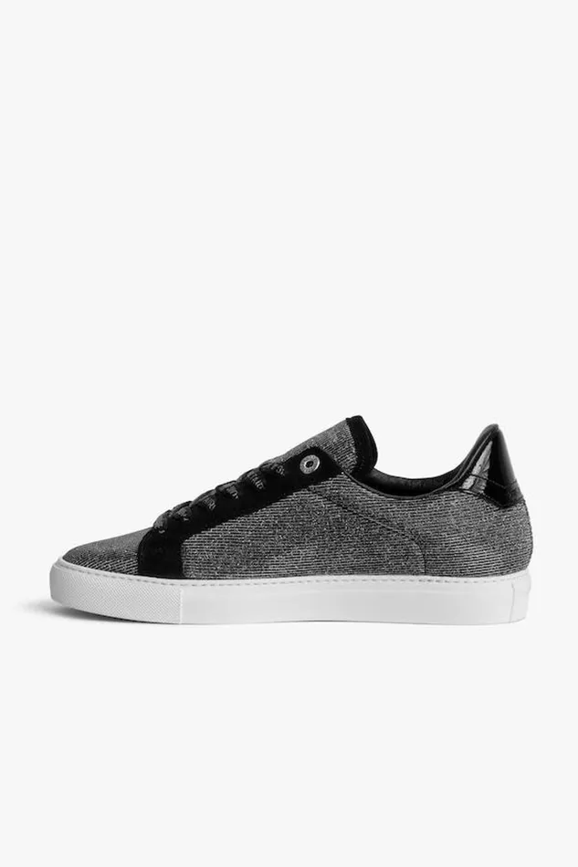 Zadig and Voltaire Sneakers ZV1747 FLASH SPARKLE BLACK 8211 WomenMen Zadig and Voltaire Sneakers ZV1747 FLASH SPARKLE BLACK 8211 WomenMen