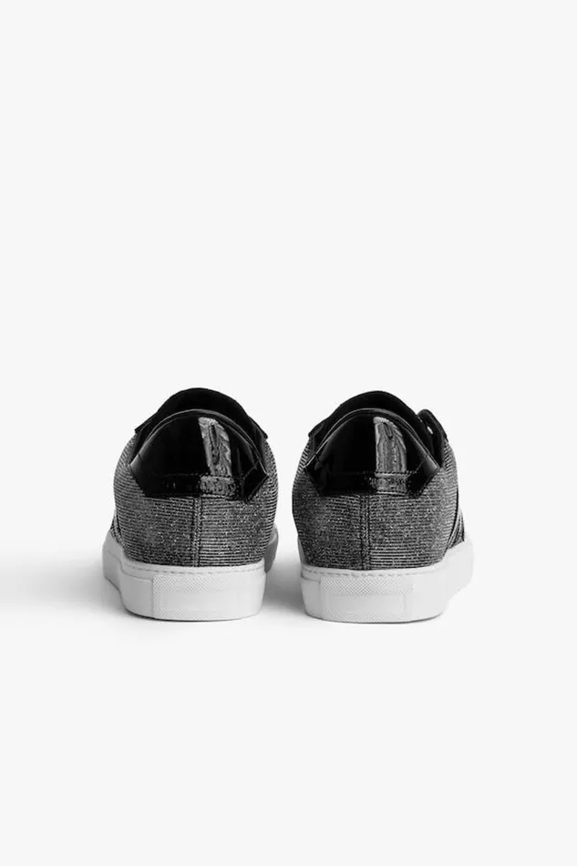 Zadig and Voltaire Sneakers ZV1747 FLASH SPARKLE BLACK 8211 WomenMen Zadig and Voltaire Sneakers ZV1747 FLASH SPARKLE BLACK 8211 WomenMen