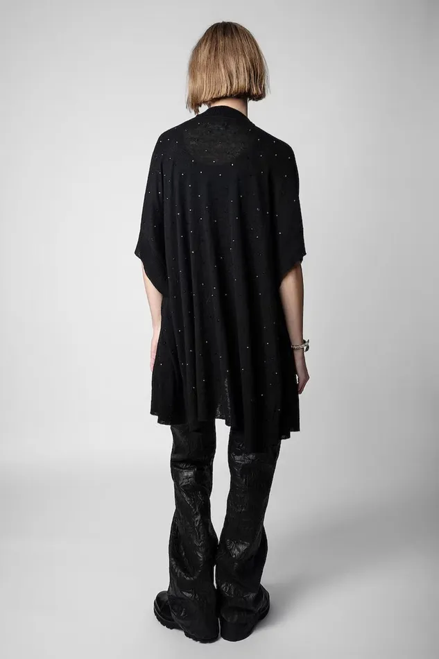 Zadig and Voltaire Sweaters and Knitwear INDIAN CP AO DOTS BLACK 8211 Women Zadig and Voltaire Sweaters and Knitwear INDIAN CP AO DOTS BLACK 8211 Women