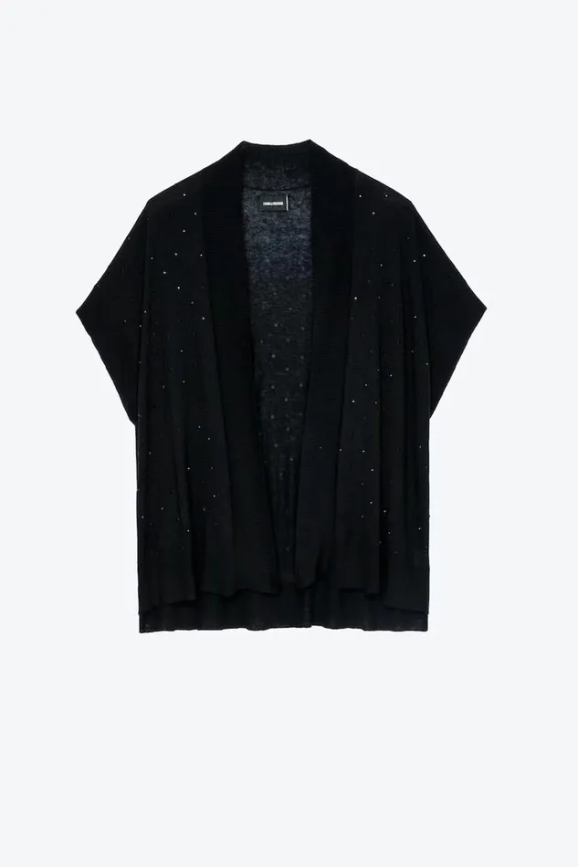 Zadig and Voltaire Sweaters and Knitwear INDIAN CP AO DOTS BLACK 8211 Women Zadig and Voltaire Sweaters and Knitwear INDIAN CP AO DOTS BLACK 8211 Women