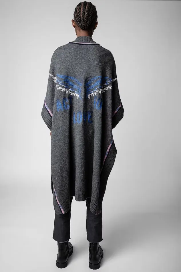 Zadig and Voltaire Sweaters and Knitwear OTTAWA CARDIGAN GREY MIX 8211 Women Zadig and Voltaire Sweaters and Knitwear OTTAWA CARDIGAN GREY MIX 8211 Women