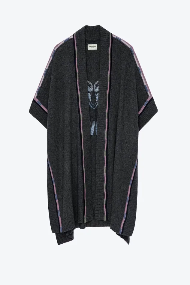 Zadig and Voltaire Sweaters and Knitwear OTTAWA CARDIGAN GREY MIX 8211 Women Zadig and Voltaire Sweaters and Knitwear OTTAWA CARDIGAN GREY MIX 8211 Women