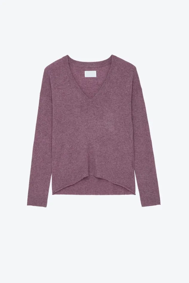 Zadig and Voltaire Sweaters and Knitwear VIVI WS PATCH L LILAC 8211 Women Zadig and Voltaire Sweaters and Knitwear VIVI WS PATCH L LILAC 8211 Women